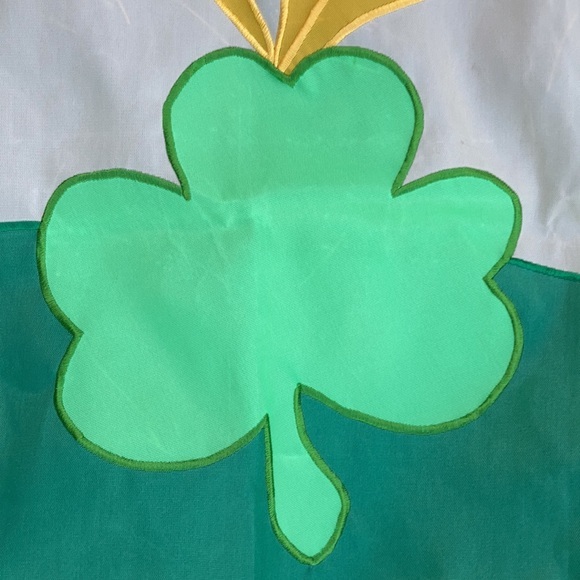 St Patrick’s day leprechaun hat yard flag banner - Picture 8 of 17